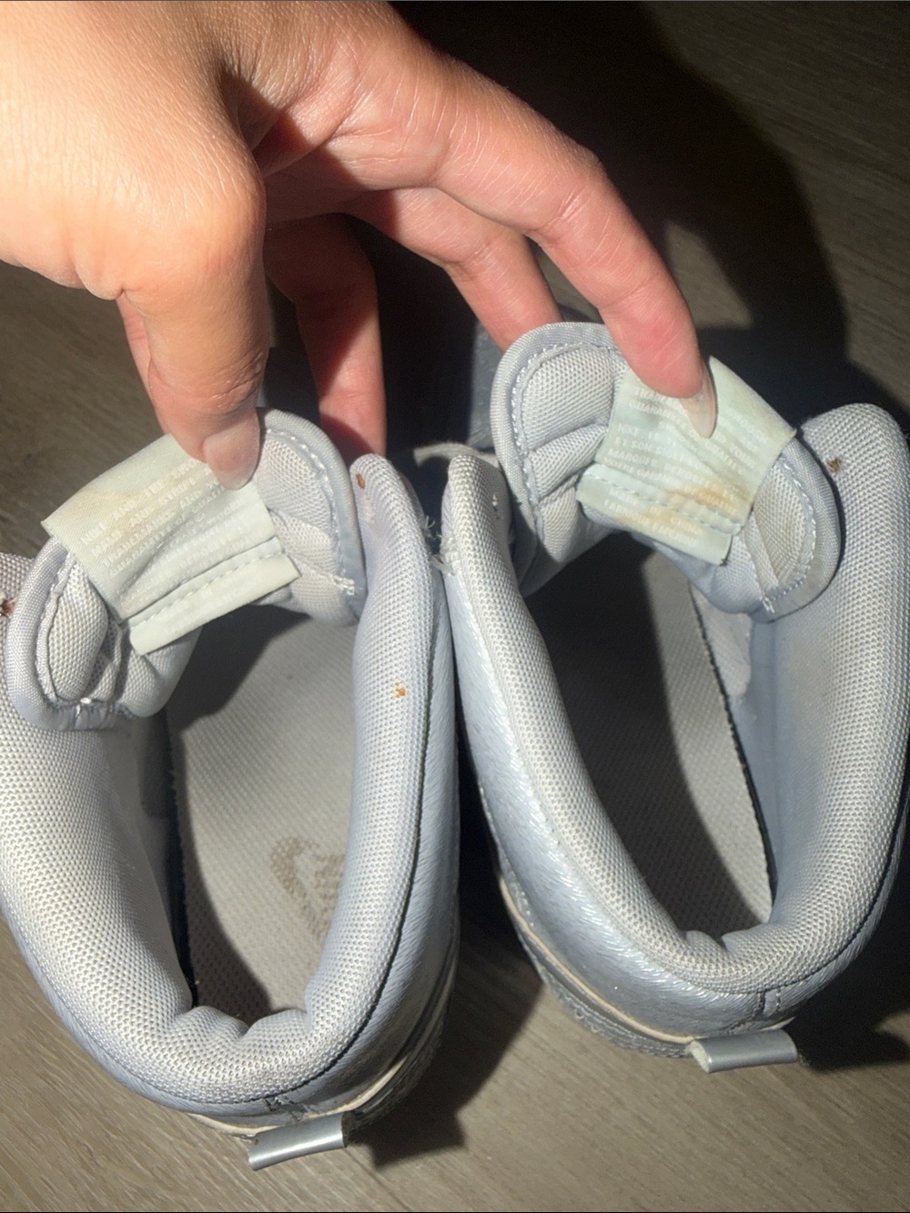 Nike Women's High Top Wedge Sneakers size 7.5 - Picture 4 of 9
